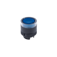 Головка кнопки прозрачная, синий, пласт. MTB2-EW36