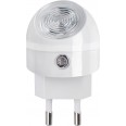 Ночник светодиодный NLE 08-LW-DS белый вращающийся 360 градусов с датчиком освещения 230В IN HOME