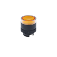 Головка кнопки прозрачная, желтый, пласт. MTB2-EW35