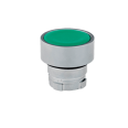 Головка кнопки плоская, зеленый, мет. MTB2-BA3