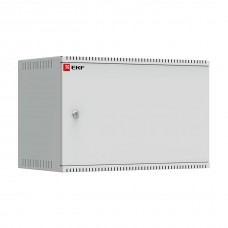 Шкаф телекоммуникационный настенный 6U (600х350) дверь металл, Astra серия EKF PROxima