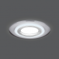 Светильник Gauss Backlight BL141 Кругл. Хром. Gu5.3, 3W, LED 3000K