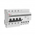 Дифференциальный автомат АД-4 40А/100мА (хар, C, AC, электронный) 4,5кА EKF PROxima
