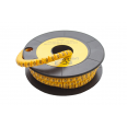 Маркер кабельный трубчатый в рулоне сечение 0,75-3 кв.мм (0)