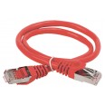ITK Коммутационный шнур кат. 6 FTP PVC 0,5м красный