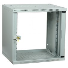 ITK Шкаф LINEA WE 9U 600x450мм дверь стекло серый