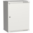 ITK Шкаф LINEA WE 15U 550x350мм дверь металл серый