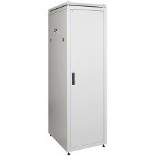 ITK Шкаф сетевой 19` LINEA N 38U 600х600 мм металлическая передняя дверь серый