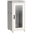 ITK Шкаф сетевой 19` LINEA N 24U 600х600 мм стеклянная передняя дверь серый
