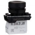 Кнопка КМЕ4511м-черный-1но+1нз-цилиндр-IP54-КЭАЗ