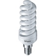 Лампа энергосберегающая (КЛЛ интегрированная) «спираль» d34мм E14 15Вт 230В нейтральная холодно-белая 4000К/840 10000ч Navigator