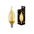 Лампа энергосберегающая КЛЛ-СGW-12 Вт-2700 К–Е14 (TDM) (золотая свеча на ветру) (mini)