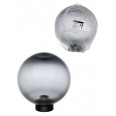 Светильник НТУ 03- 60-256 шар d=250 мм IP54 (дымчатый призма ПММА, основание плоское ПК, Е27) TDM
