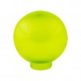 UFP-P200A GREEN Рассеиватель призматический (с насечками) в форме шара для садово-парковых светильников. Диаметр - 200мм. Тип соединения с крепежным элементом - резьбовой. Материал - САН-пластик. Цвет - зеленый. Упаковка - 4 шт. в групповой картонной кор