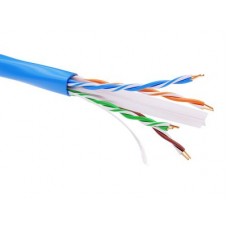 Информационный кабель неэкранированный U/UTP 4х2 CAT6, PVC, синий