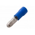 Разъем штекерный изолированный штекер 4 мм 1.5-2.5 мм2 (РШи-п 2.5-4/РШИп 2-5-4) синий REXANT
