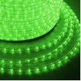 Дюралайт LED, свечение с динамикой (3W) - зеленый, 24 LED/м, бухта 100м