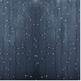 Гирлянда `Светодиодный Дождь` 2х3м, постоянное свечение, прозрачный провод, 230 В, диоды БЕЛЫЕ, 448 LED