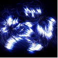 Гирлянда Айсикл (бахрома) светодиодный, 1,8 х 0,5 м, прозрачный провод, 230 В, диоды синие