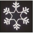 Фигура световая `Снежинка` цвет белый, размер 55*55 см, мерцающая NEON-NIGHT