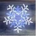 Фигура световая `Снежинка` цвет белая/синяя, размер 60*60 см, с контролером NEON-NIGHT
