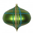 Елочная фигура `Волчок` 16 см, цвет зеленый мульти