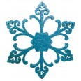 Елочная фигура `Снежинка `Морозко`, 66 см, цвет синий