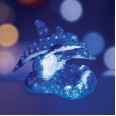 Акриловая светодиодная фигура `Синие дельфины` 65х48х48 см,136 светодиодов, IP65 понижающий трансформатор в комплекте, NEON-NIGHT