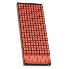 Маркер для кабеля сечением 1,5-2,5 мм пустой красный