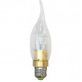 Лампа светодиодная 6LED(3.5W) 220V E27 4000K золото LB-71