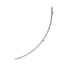 Перегородка SEP для вертикального внутреннего угла 90гр. H100, R600, цинк-ламель, в комплекте с крепежными элементами необходимыми для монтажа