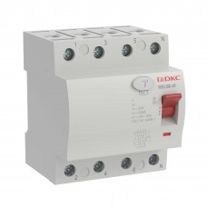 Устройство защитного отключения УЗО ВДТ YON MAX MDL100, 4P, 30mA, 80A, тип АC