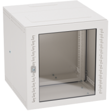 Шкаф телекоммуникационный навесной,16U (800х600х650) дверь стекло, RAL7035
