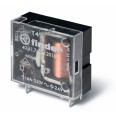 Миниатюрное универсальное электромеханическое реле монтаж на печатную плату выводы с шагом 3.5мм 1CO 10A контакты AgCdO катушка 48В DC (чувствит.) степень защиты RTI