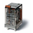 Миниатюрное универсальное электромеханическое реле монтаж в розетку 2CO 10A контакты AgNi катушка 60В DC степень защиты RTI опции: нет