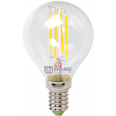 Лампа светодиодная LED-ШАР-deco 7Вт 220В Е27 3000К 630Лм прозрачная IN HOME