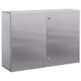 Навесной шкаф CE из нержавеющей стали (AISI 304), двухдверный, 800 x 1000 x 300мм, без фланца