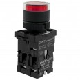 Кнопка управления NP2-EW3465 1НО+1НЗ красная AC/DC230В(LED), IP40 (R)