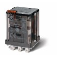 Силовое электромеханическое реле монтаж в розетку или наконечники Faston 187 (4.8х0.5мм) 3CO 16A контакты AgCdO катушка 230В AC степень защиты RTI опции: нет