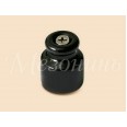 70020-05 Изолятор керамический для наружного монтажа черный (24шт/уп)