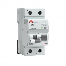 Дифференциальный автомат DVA-6 1P+N 40А (B) 300мА (A) 6кА EKF AVERES