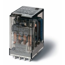 Миниатюрное универсальное электромеханическое реле монтаж на печатную плату 4CO 7A контакты AgNi катушка 12В DC степень защиты RTI опции: нет