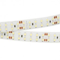 Светодиодная лента RTW 2-5000SE 24V Warm 2x2 (3528, 1200 LED, LUX) (ARL, 19.2 Вт/м, IP65)