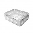 Коробка распаячная КМР-050-043пк пылевлагозащищенная, 12 мембранных вводов, уплотнительный шнур, про