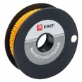 Маркер кабельный 4,0 мм2 ``8`` (500 шт,) (ЕС-2) EKF PROxima