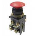 ВК30-10-11130-54 У2, красный, 1з+1р, гриб без фиксации, IP54, 10А. 660В, выключатель кнопочный (ЭТ)