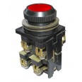 ВК30-10-11110-40 У2, красный, 1з+1р, цилиндр, IP40, 10А. 660В, выключатель кнопочный (ЭТ)