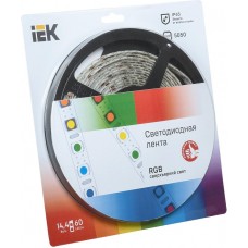 Лента LED 5м блистер LSR-5050RGB60-14,4-IP65-12V IEK