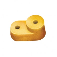 Угловой изолятор для `О` шины желтый (200 штук)
