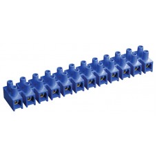 Зажим винтовой ЗВИ-15 н/г 4,0-10мм2 (2 шт/блистер) синие (ИЭК)
